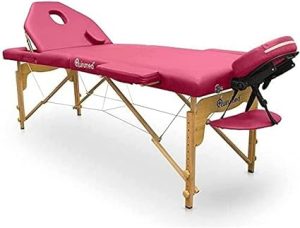 tables de massage pliantes roses