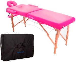 tables de massage pliantes roses