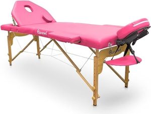 tables de massage pliantes roses